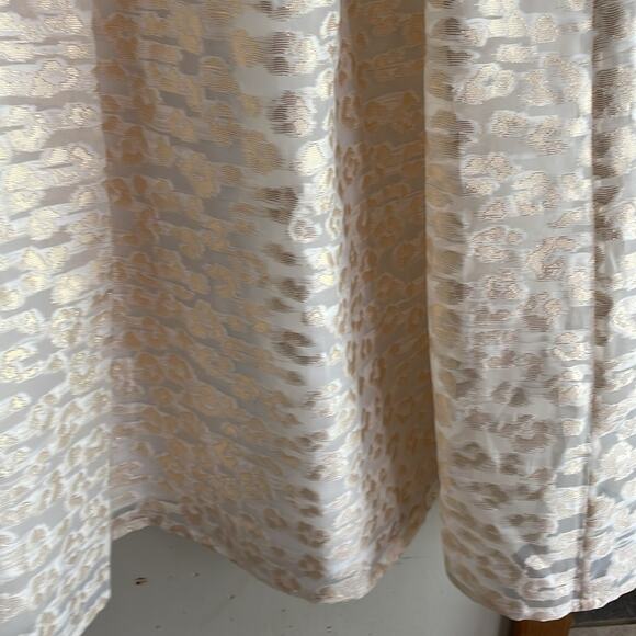 Anthropologie Pankaj & Nidhi Burnout Shimmer Maxi Skirt - Picture 7 of 15